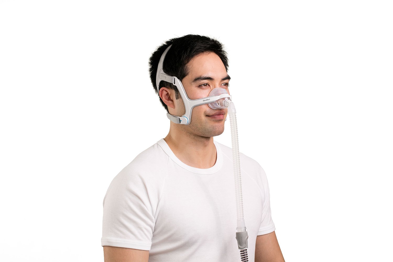 Man Wearing N20 Nasal Mask